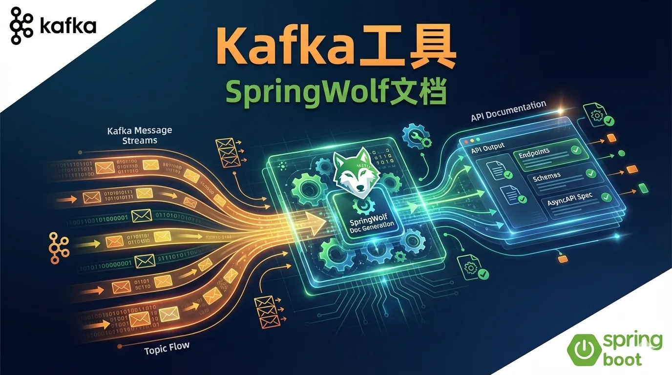 Kafka Tools on Mac & SpringWolf API Documentation
