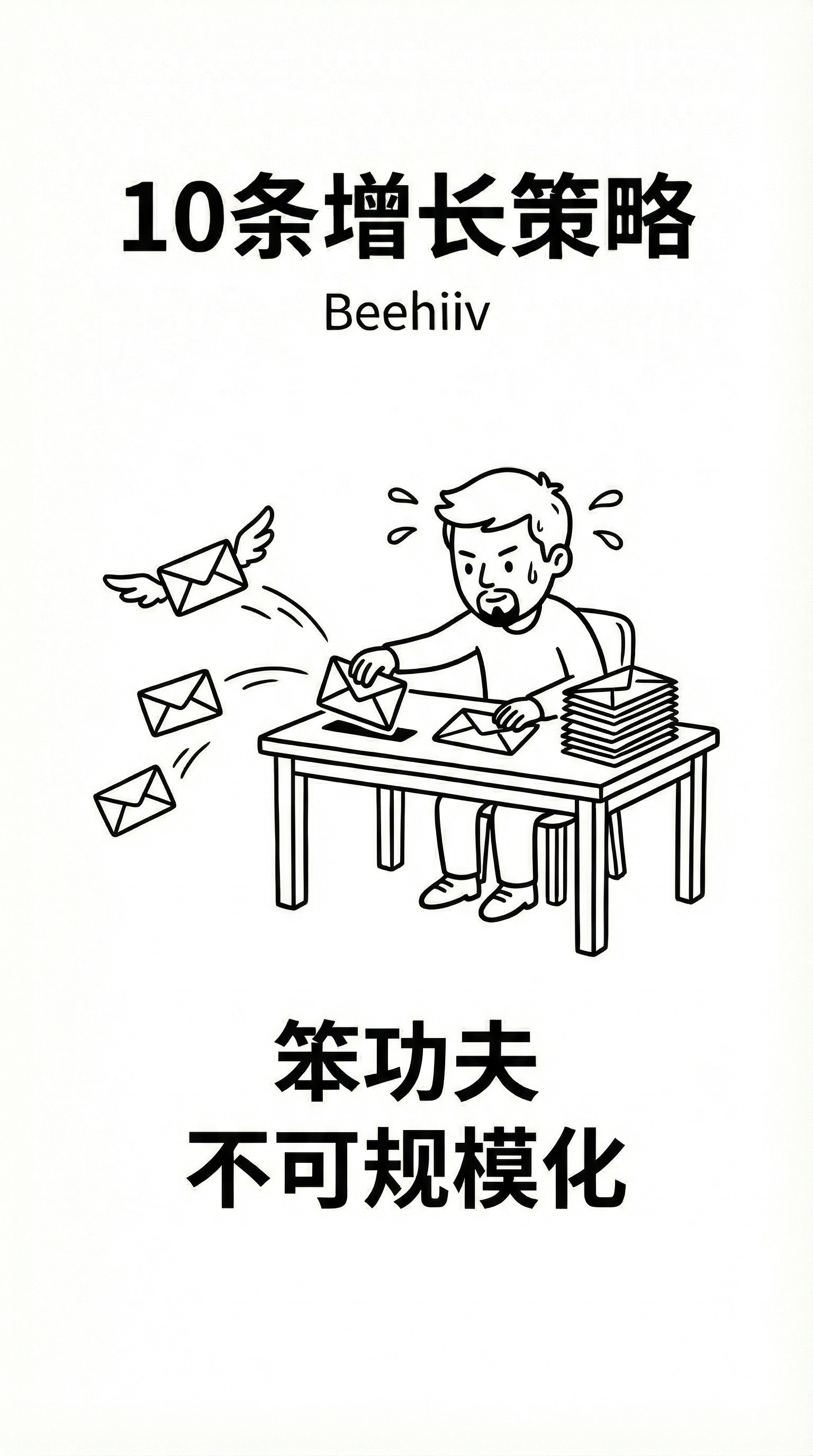 不可规模化的笨功夫